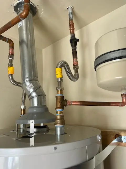 Water heater installation and plumbing repair in Sand Key